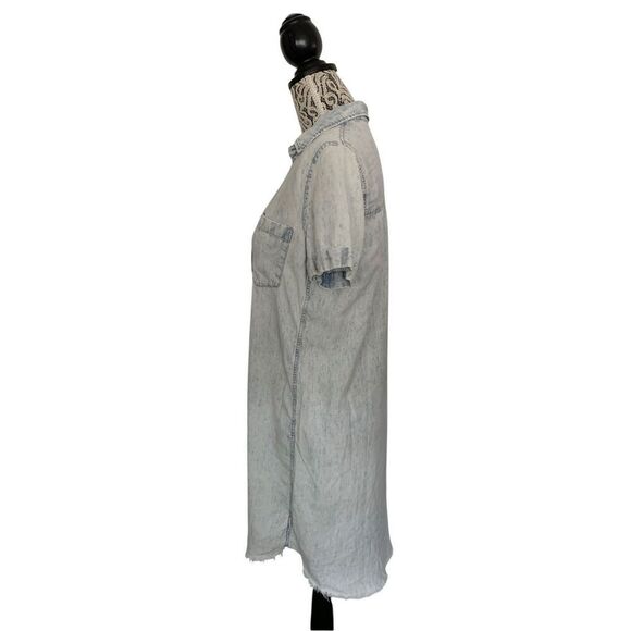Rails Valerie Shift Dress Light Acid Wash‎ Size XS - Picture 5 of 12